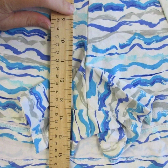 Escape Habitat Womens Mini Skirt Skort XXL Blue Rayon Performance Golf 368 - Picture 5 of 12